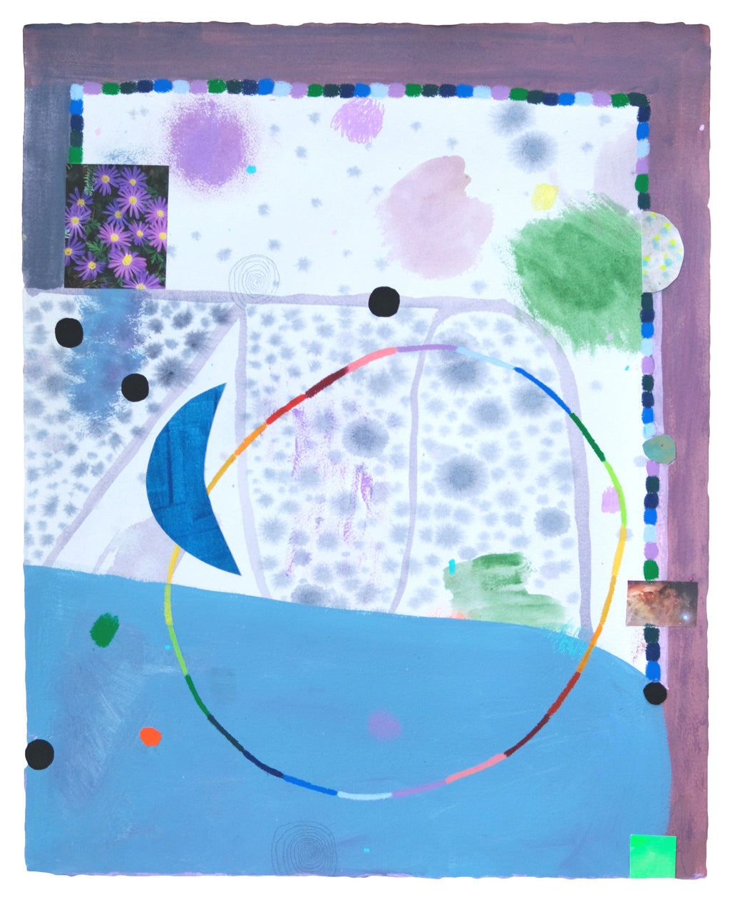 Painting by Ashely Peifer titled "creative cosmos" - 2.