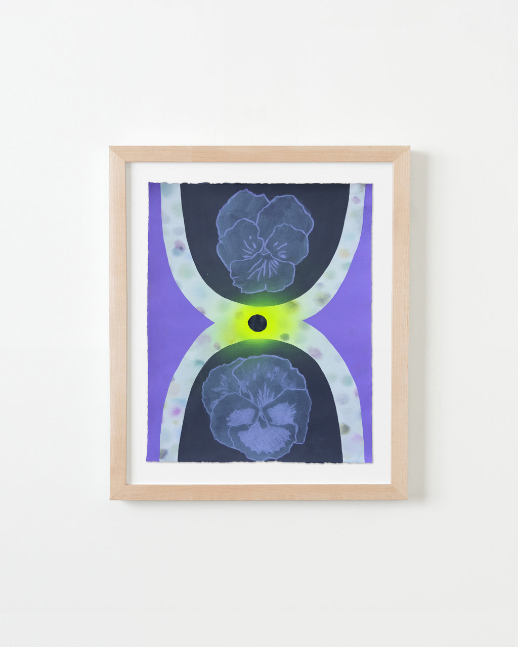 Painting by Ashely Peifer titled "inner knowing" - 4.