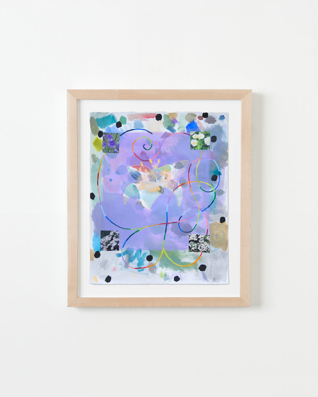 Painting by Ashely Peifer titled "irrepressible wonder and delight" - 4.