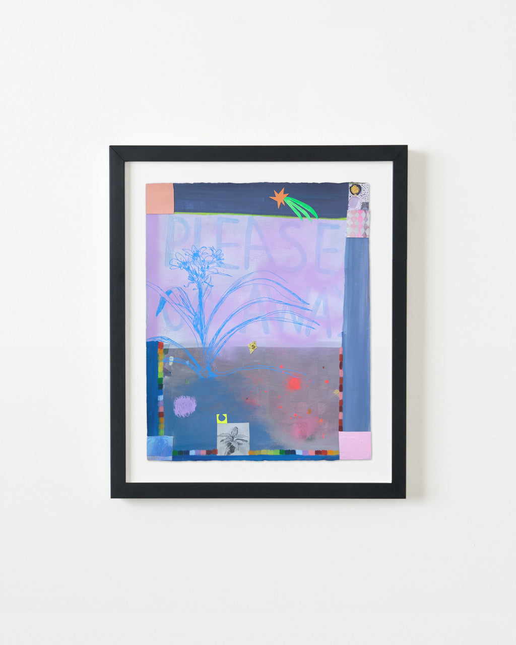 Painting by Ashely Peifer titled "keep out" - 3.