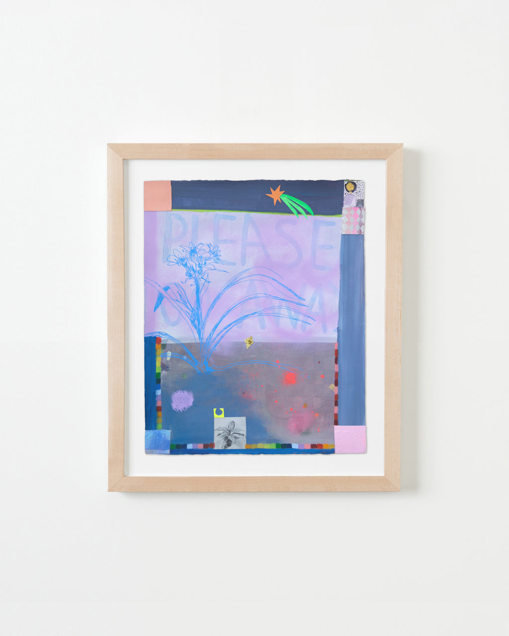 Painting by Ashely Peifer titled "keep out" - 4.