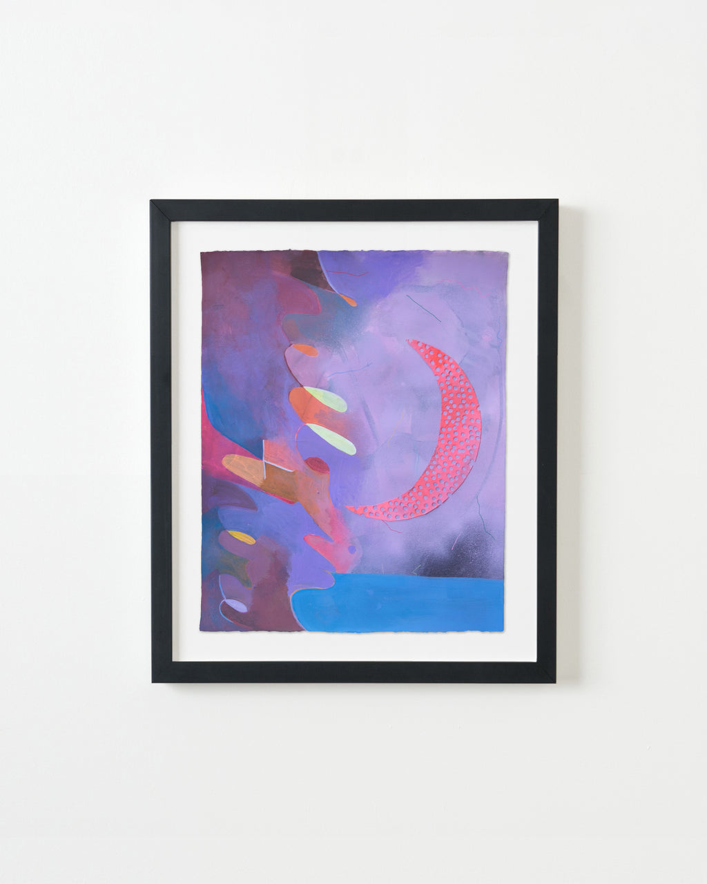 Painting by Ashely Peifer titled "letter to my subconscious" - 3.