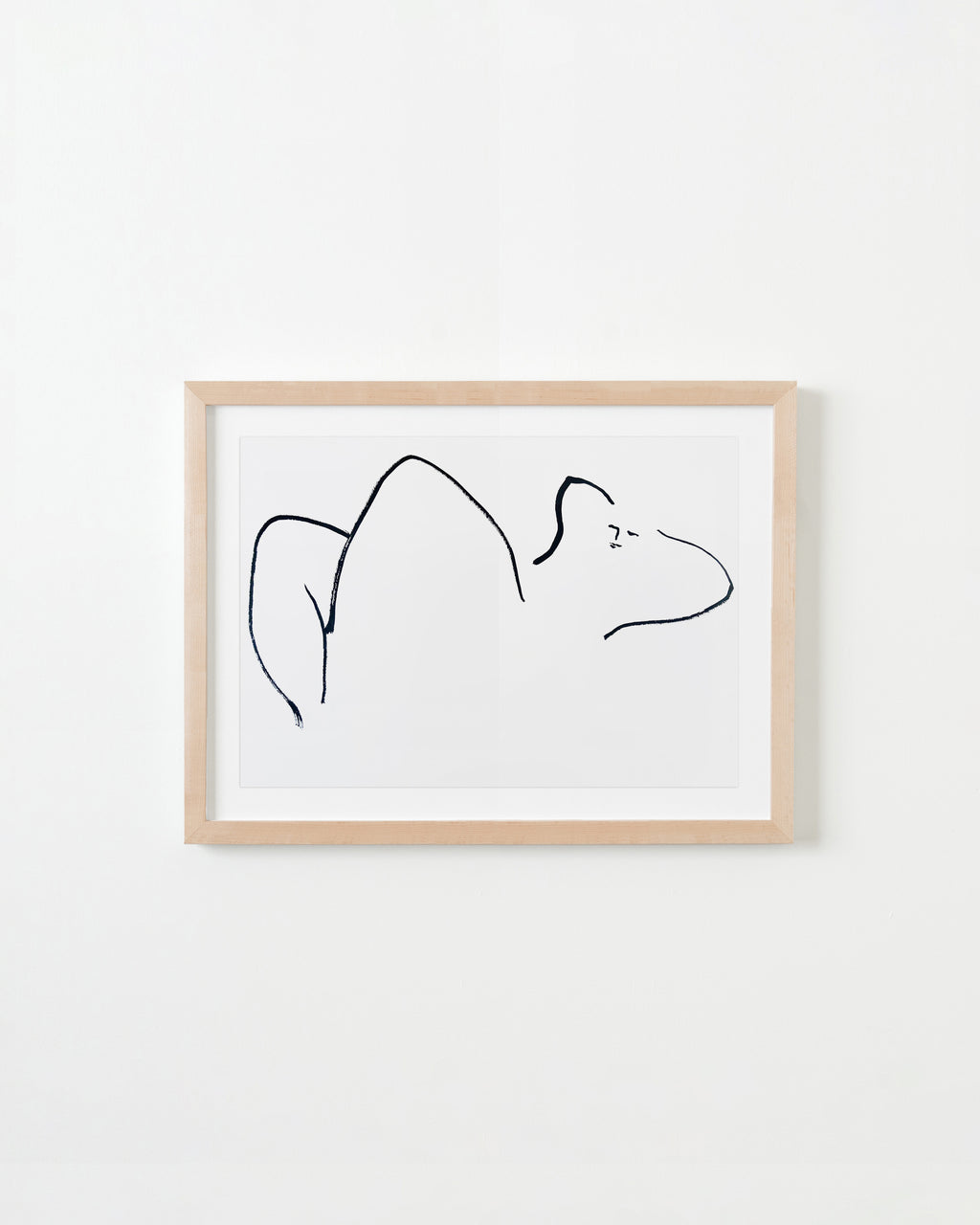 Drawing by Ba Ousmane titled "L'effacé" - 3.