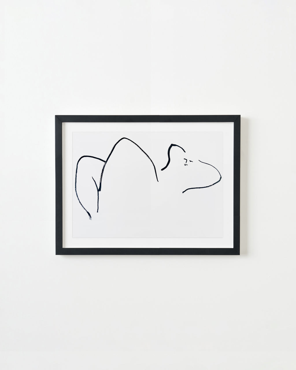 Drawing by Ba Ousmane titled "L'effacé" - 4.