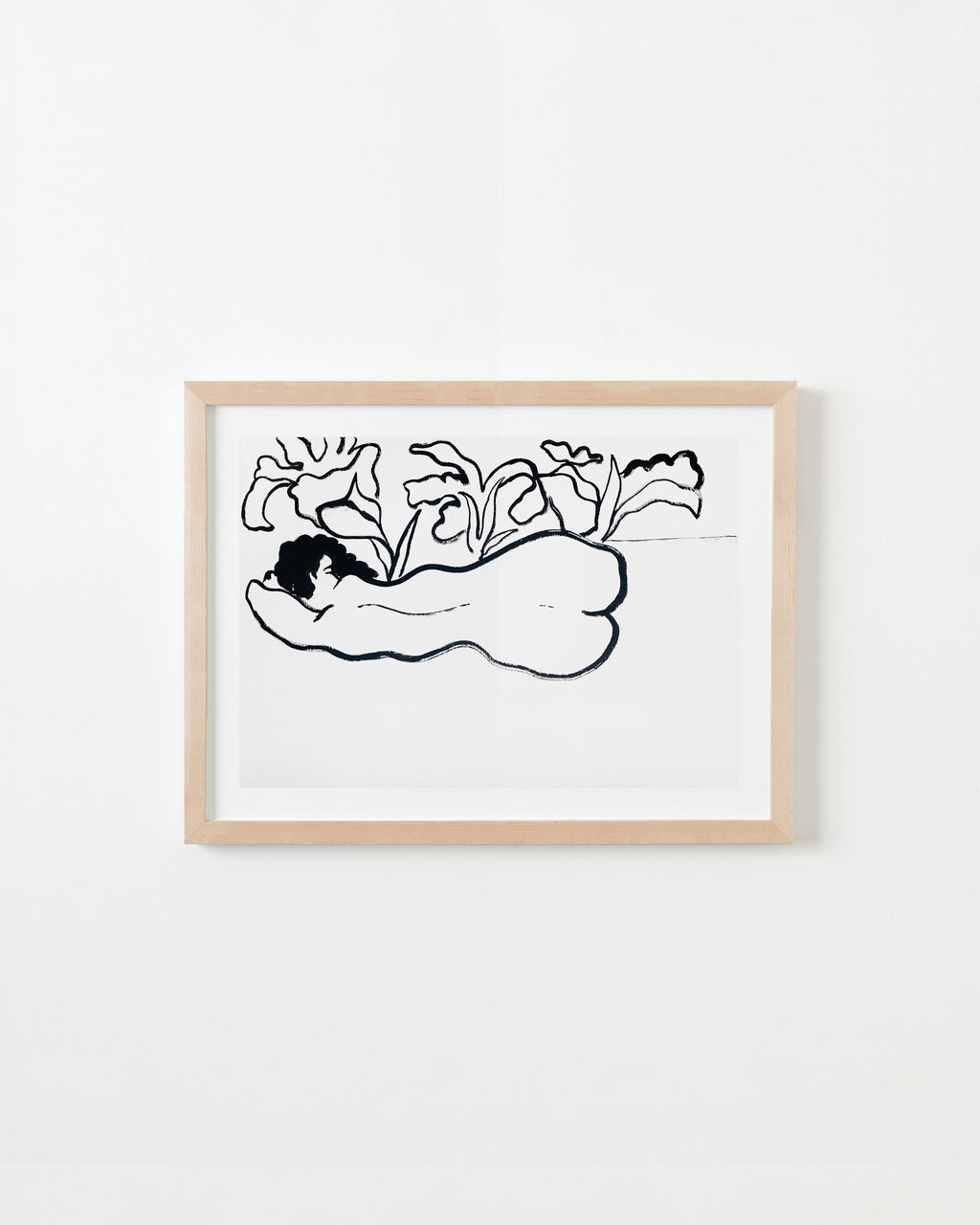 Drawing by Ba Ousmane titled "L'oiseau du paradis" - 5.