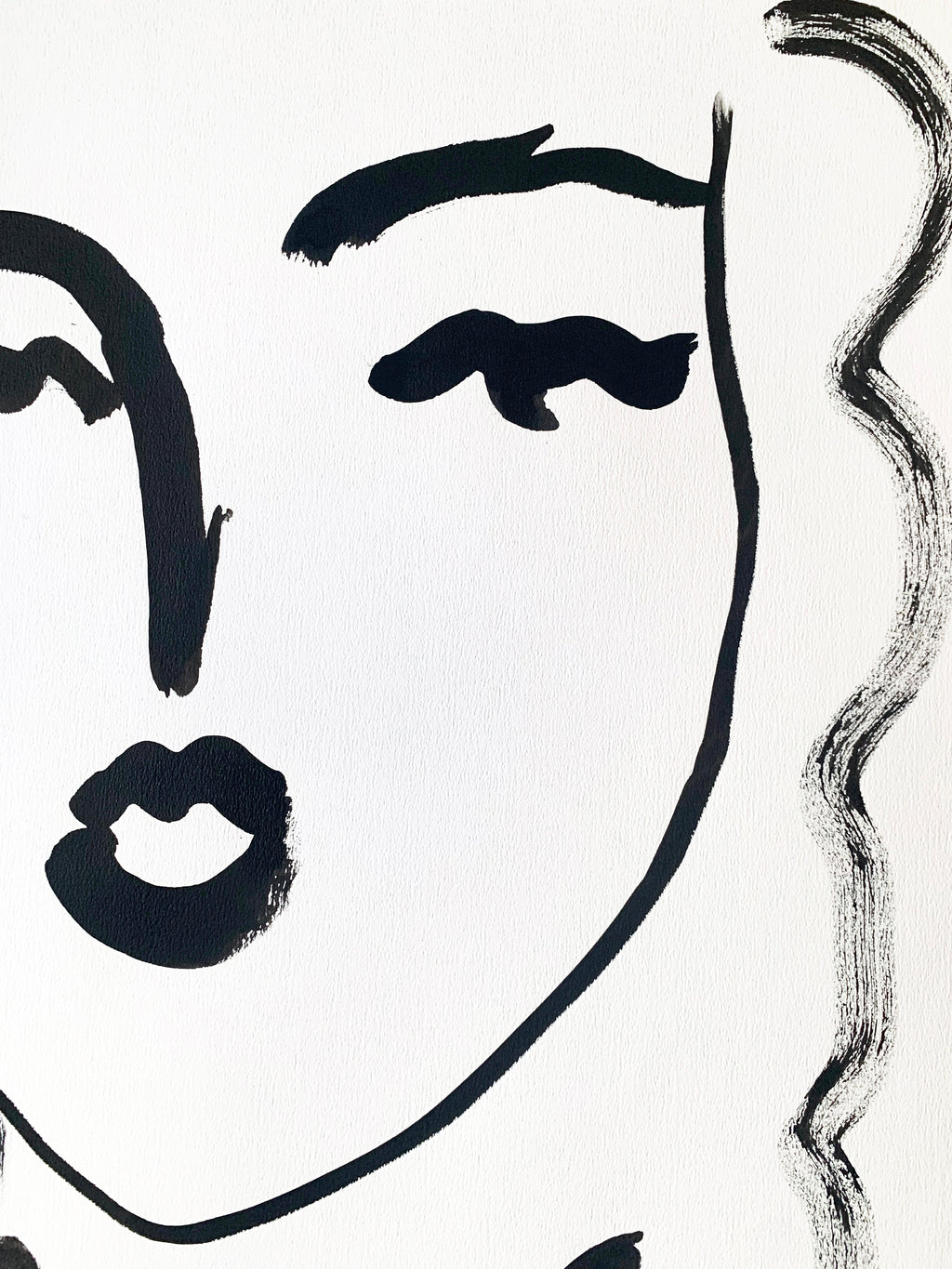 Drawing by Ba Ousmane titled "Meli" - 3.