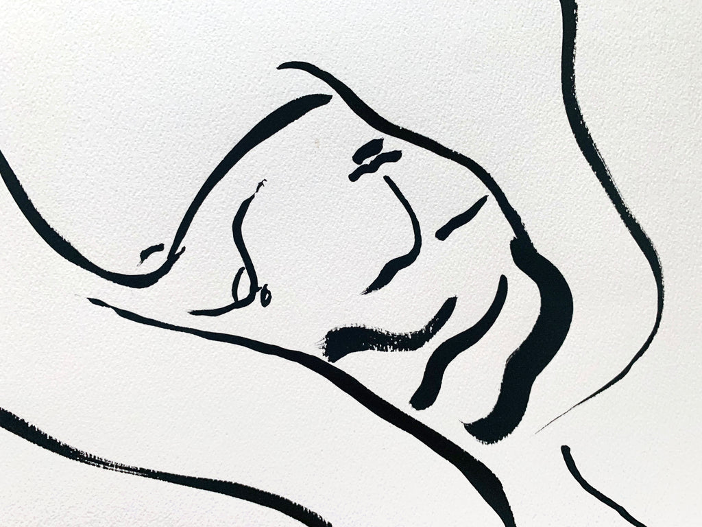 Drawing by Ba Ousmane titled "Ondine" - 3.