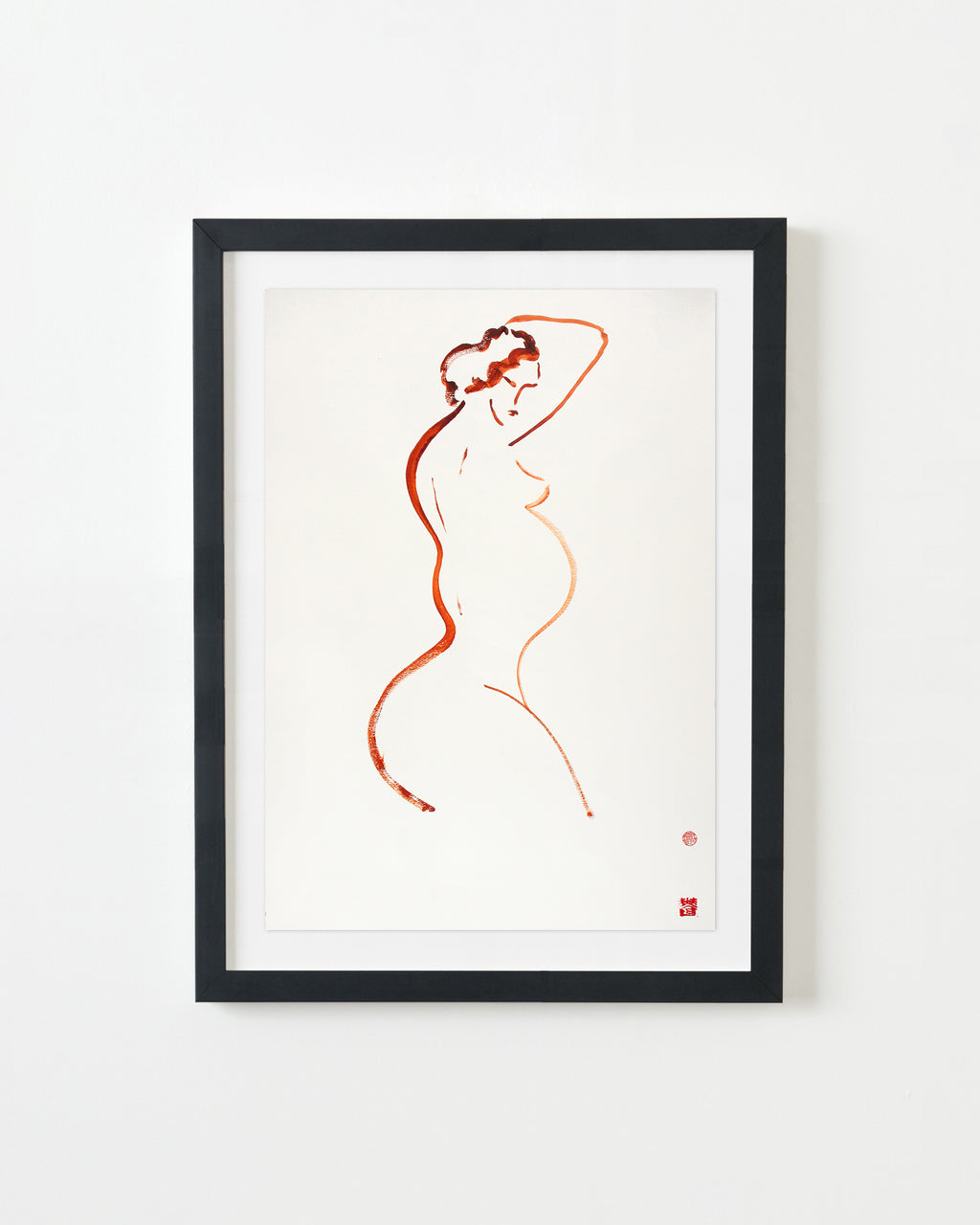 Painting by Ba Ousmane titled "Untitled" - 3.