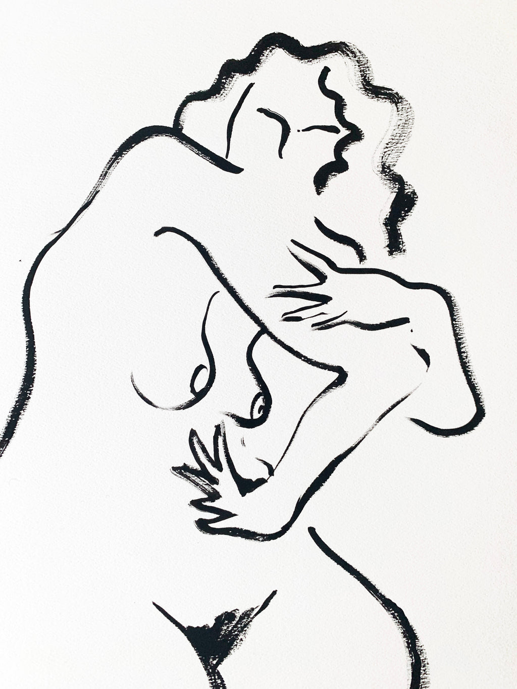 Drawing by Ba Ousmane titled "Vénus fort" - 3.