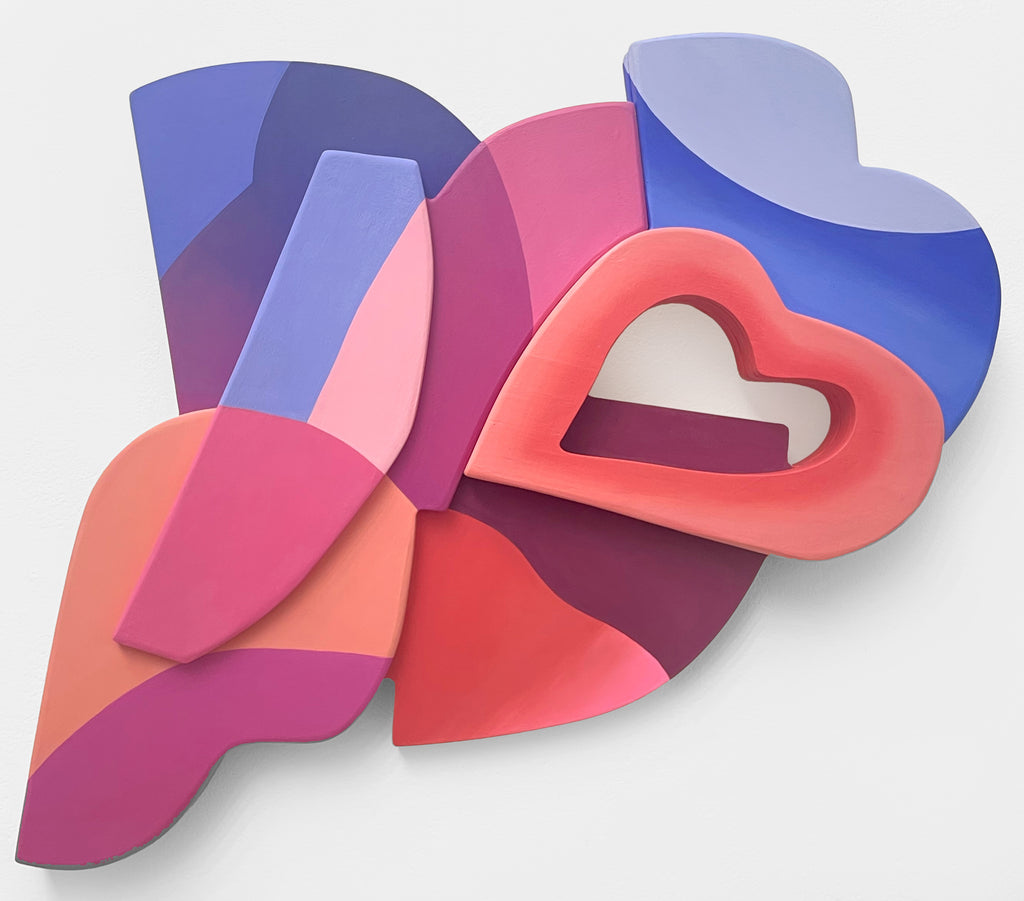 Mixed Media by Bbblob titled "Floating on pink" - 2.