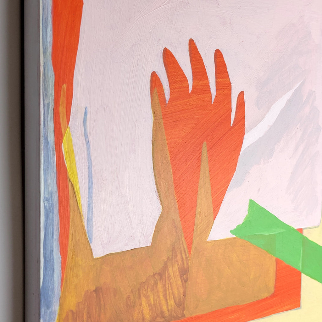 Painting by Nina Bellucci titled "Emerging Self" - 3.