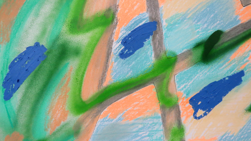 Drawing by Nina Bellucci titled "Looking Up" - 3.