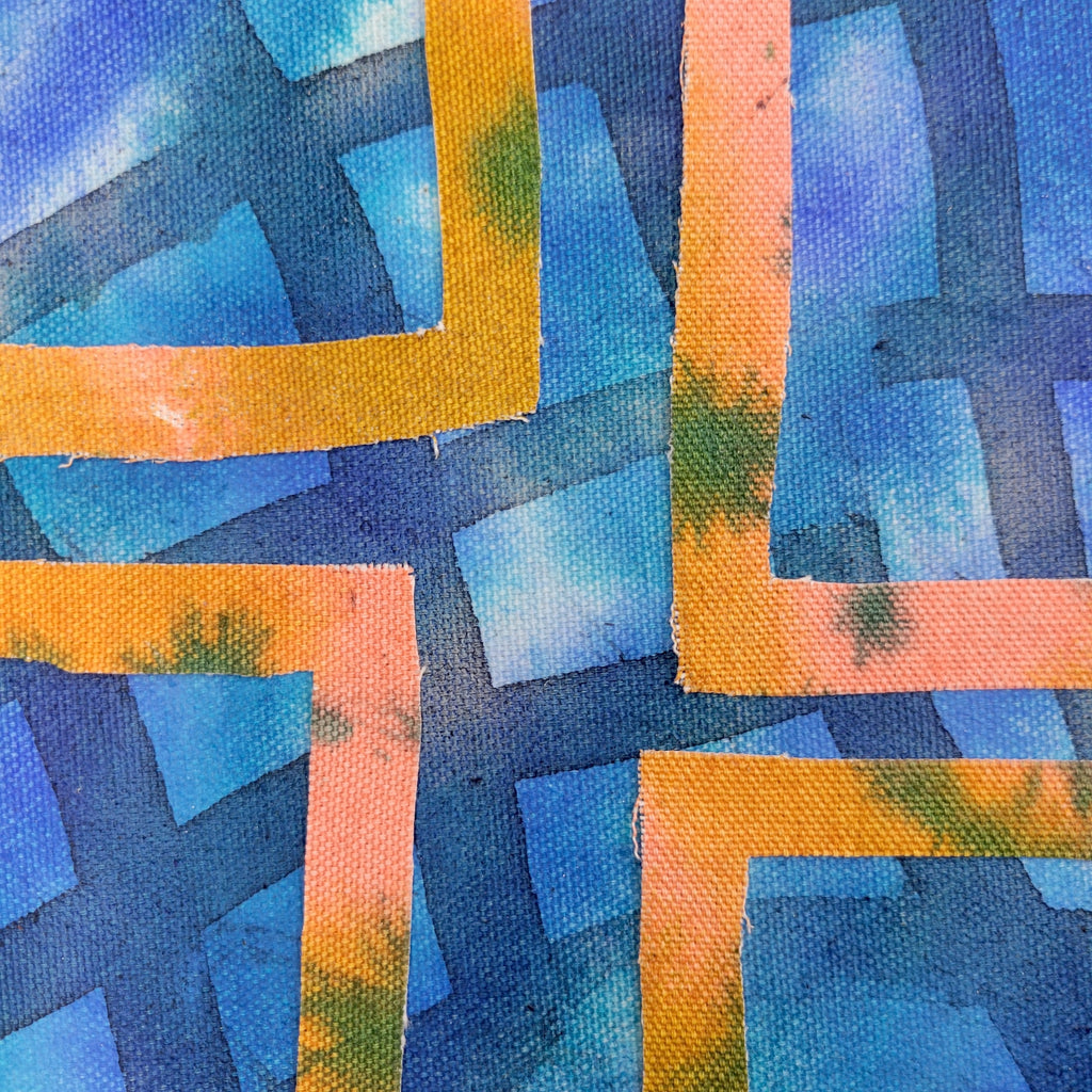 Painting by Nina Bellucci titled "Holding On" - 3.