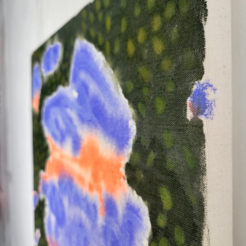 Painting by Nina Bellucci titled "Mind Melt (After Pangea)" - 4.