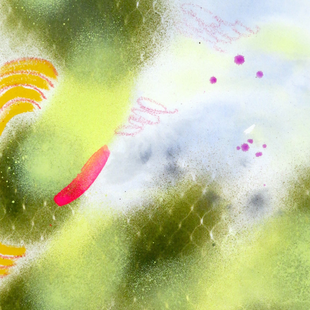 Painting by Nina Bellucci titled "See-through 2" - 3.