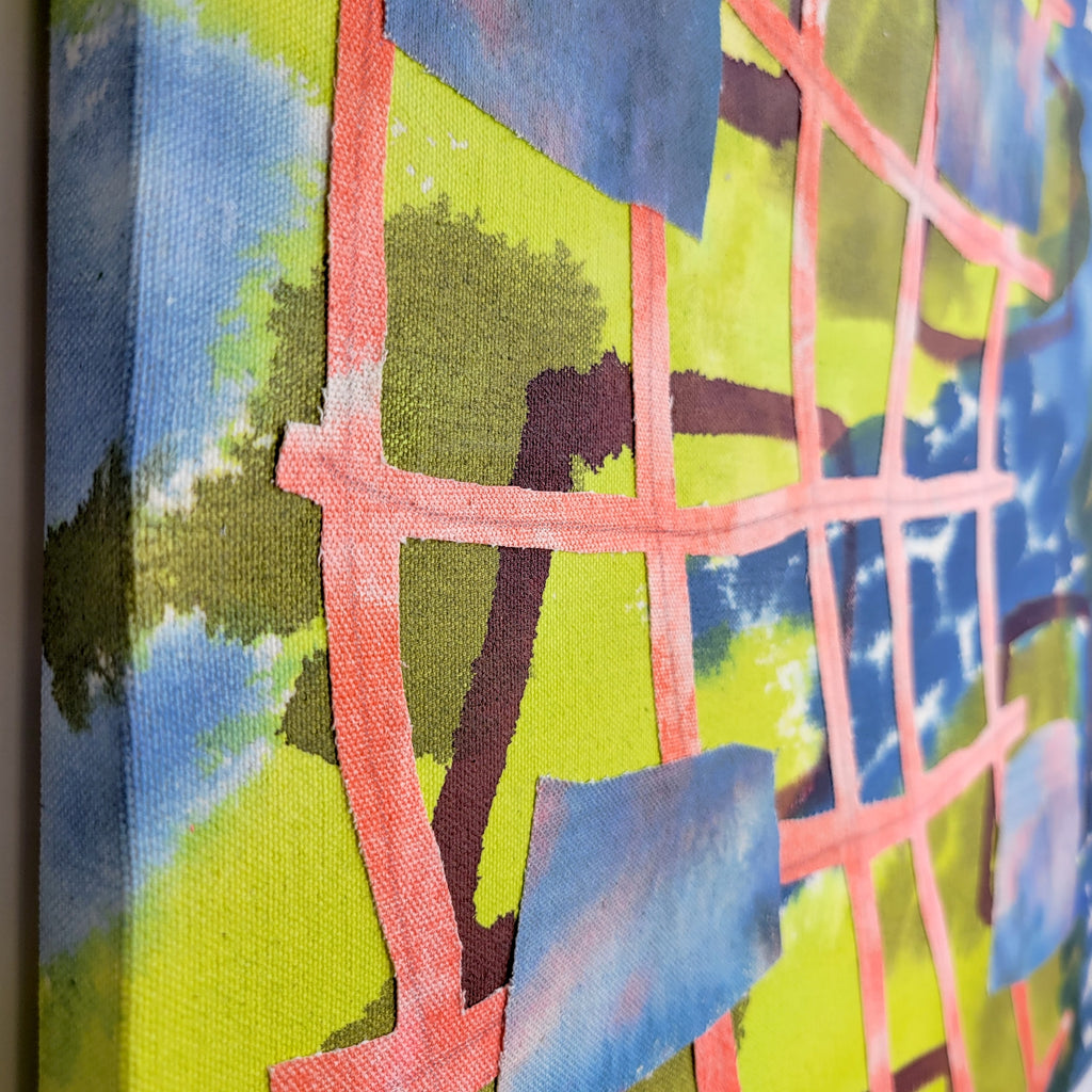 Painting by Nina Bellucci titled "Stay" - 5.