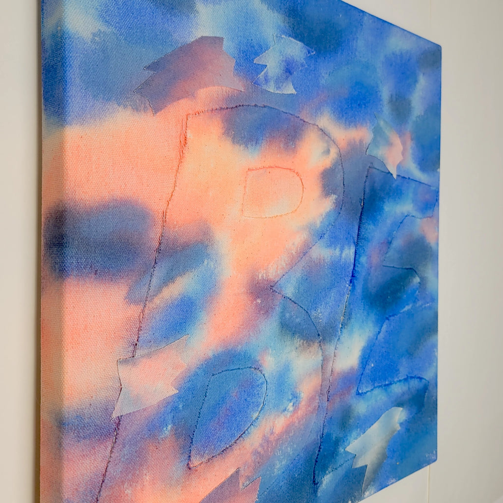 Painting by Nina Bellucci titled "Untitled (BE)" - 3.