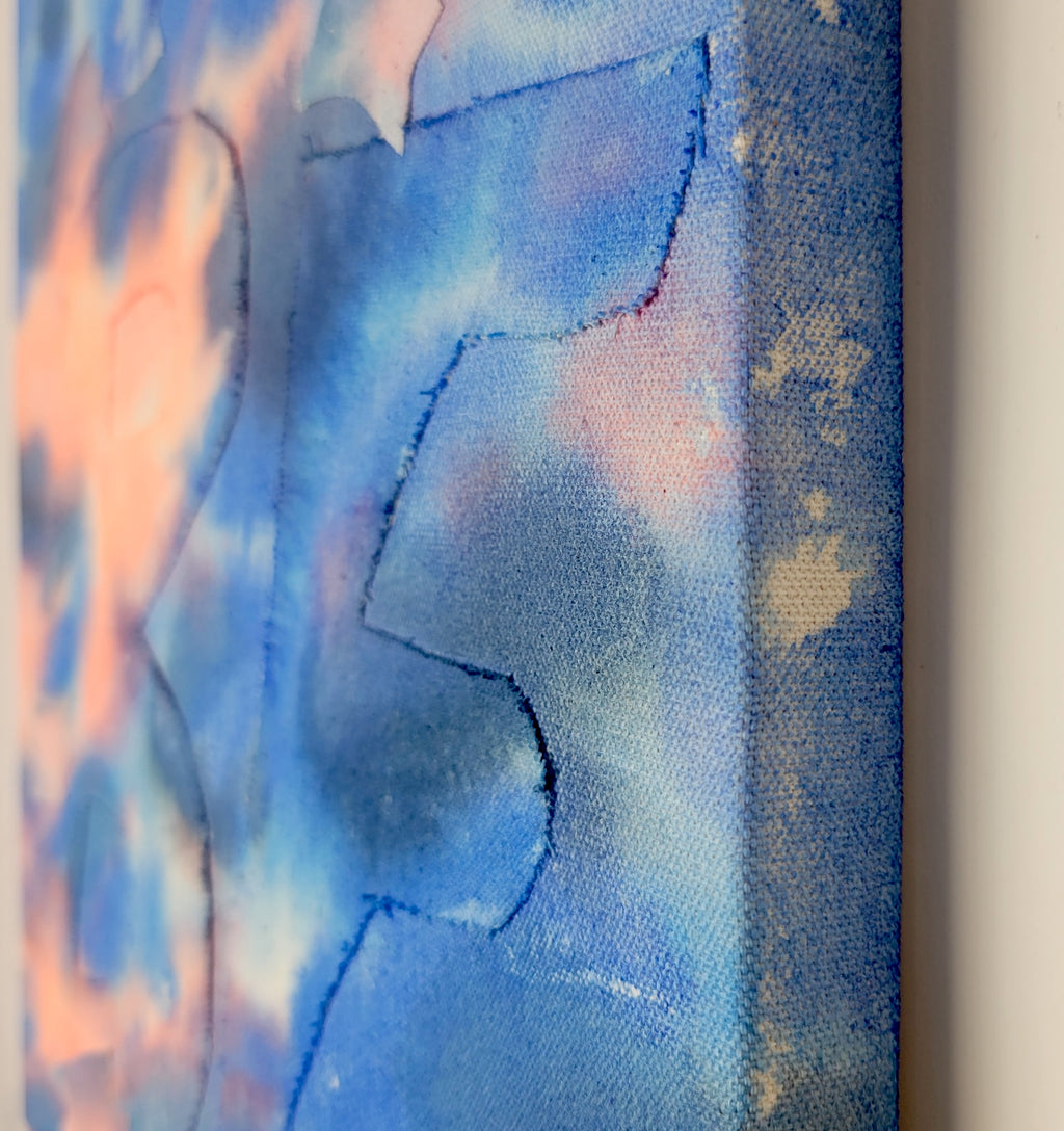 Painting by Nina Bellucci titled "Untitled (BE)" - 4.