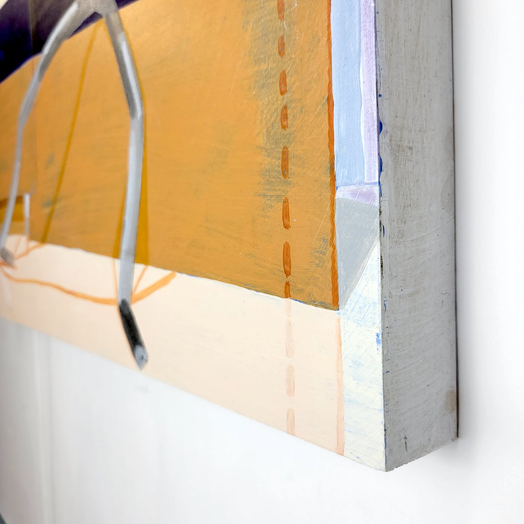 Painting by Nina Bellucci titled "Symmetric Connection" - 5.