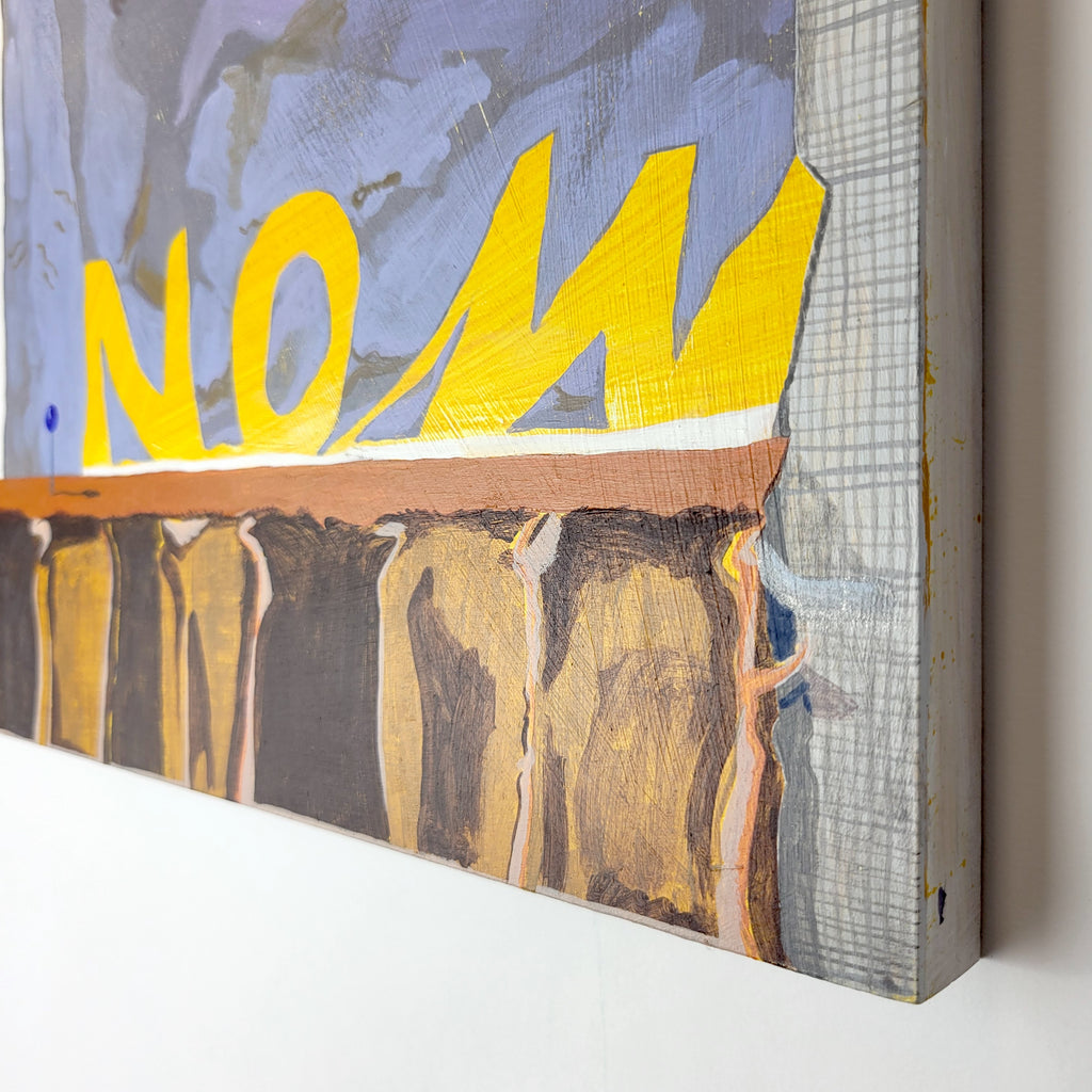 Painting by Nina Bellucci titled "Untitled (Now)" - 3.