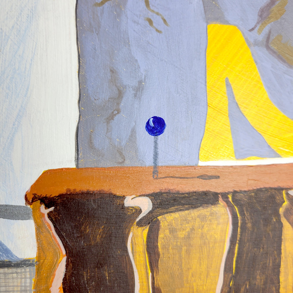 Painting by Nina Bellucci titled "Untitled (Now)" - 4.