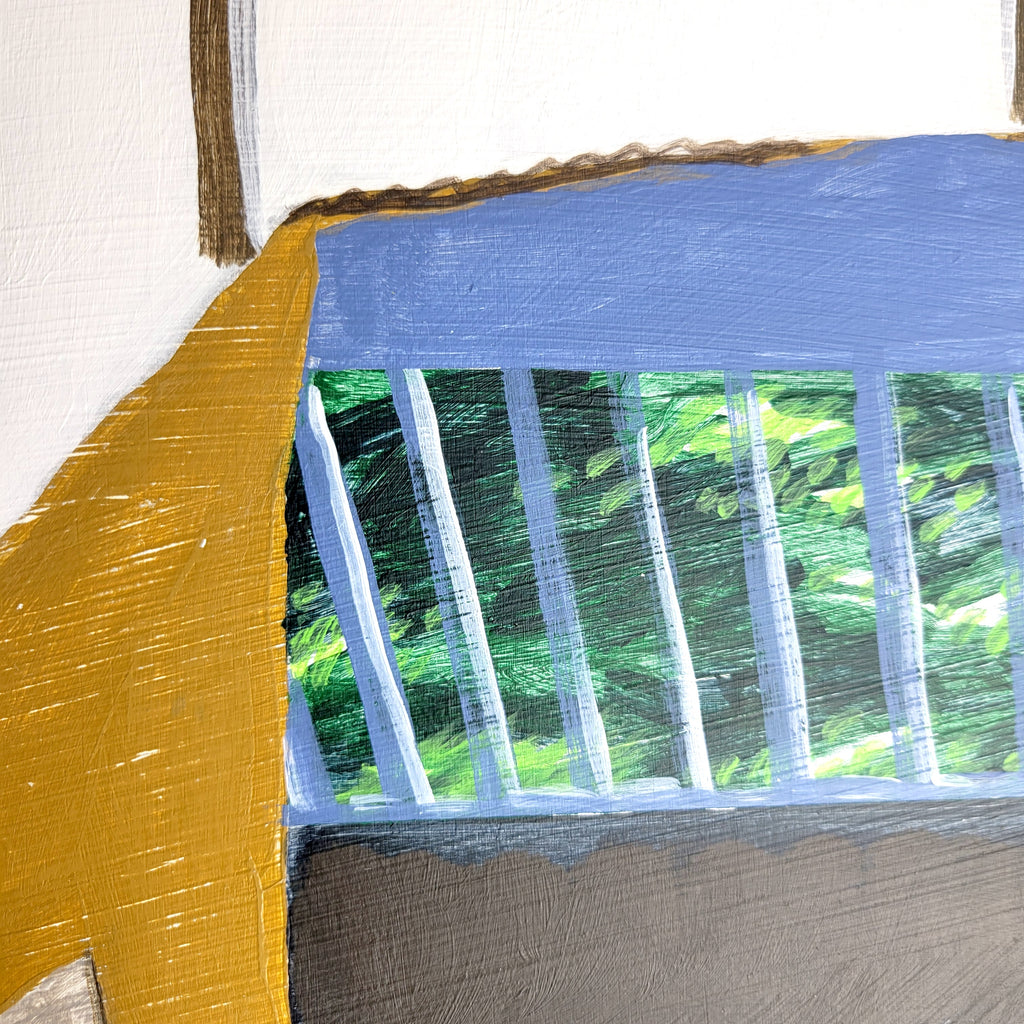 Painting by Nina Bellucci titled "Untitled (Wow)" - 3.