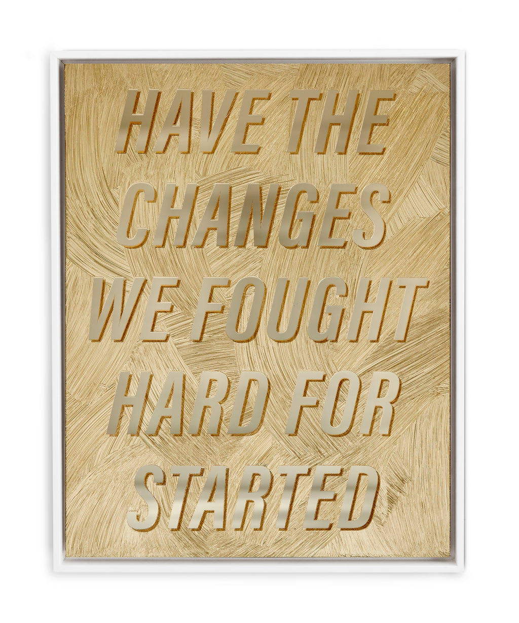 Mixed Media by Ben Skinner titled "Have The Changes" - 2.