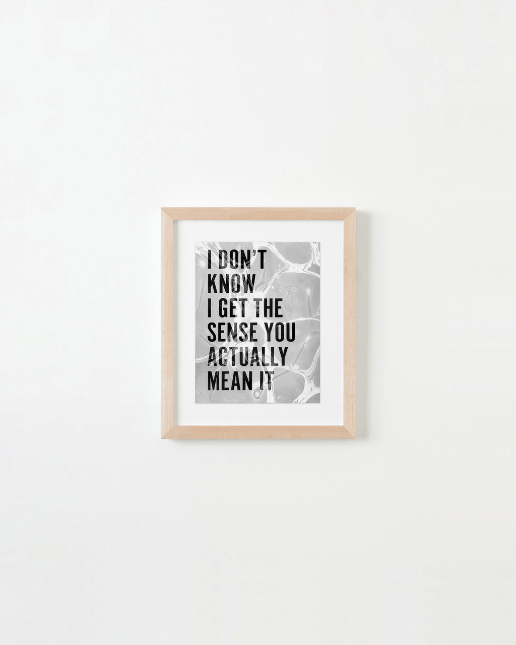 Painting by Ben Skinner titled "I Don't Know I Get The Sense You Actually Mean It" - 4.