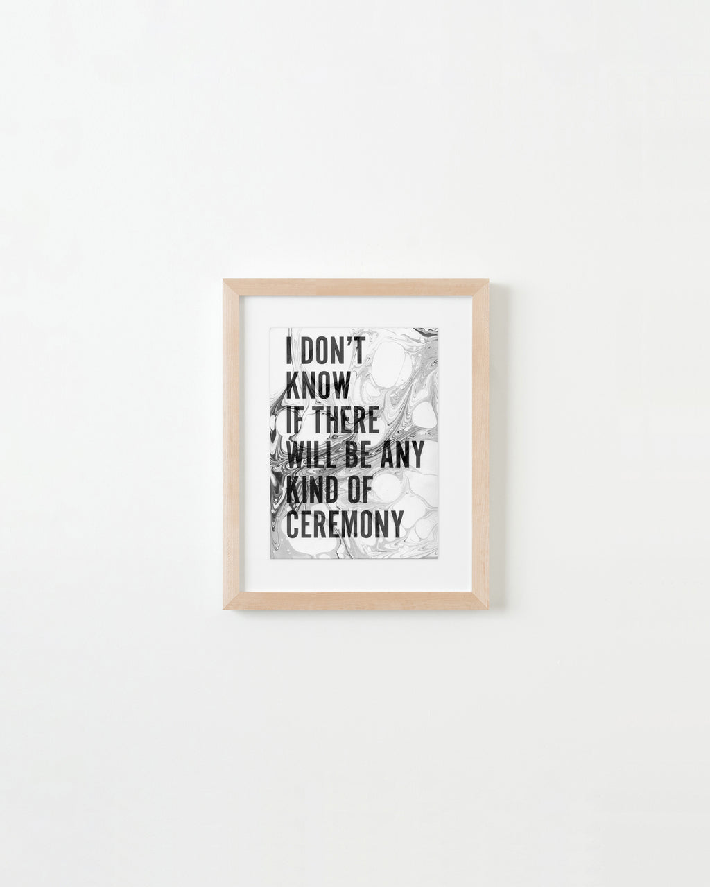 Painting by Ben Skinner titled "I Don't Know If There Will Be Any Kind Of Ceremony" - 4.