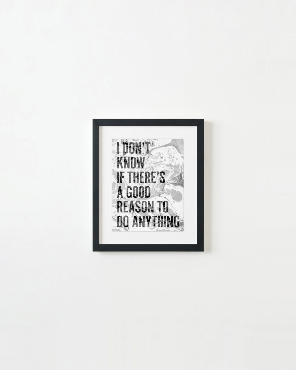 Painting by Ben Skinner titled "I Don't Know If There's A Good Reason To Do Anything" - 3.