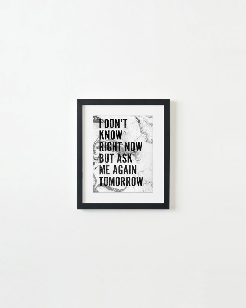 Painting by Ben Skinner titled "I Don't Know Right Now But Ask Me Again Tomorrow" - 3.