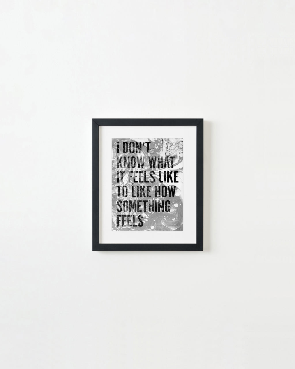 Painting by Ben Skinner titled "I Don't Know What It Feels Like To Like How Something Feels" - 3.