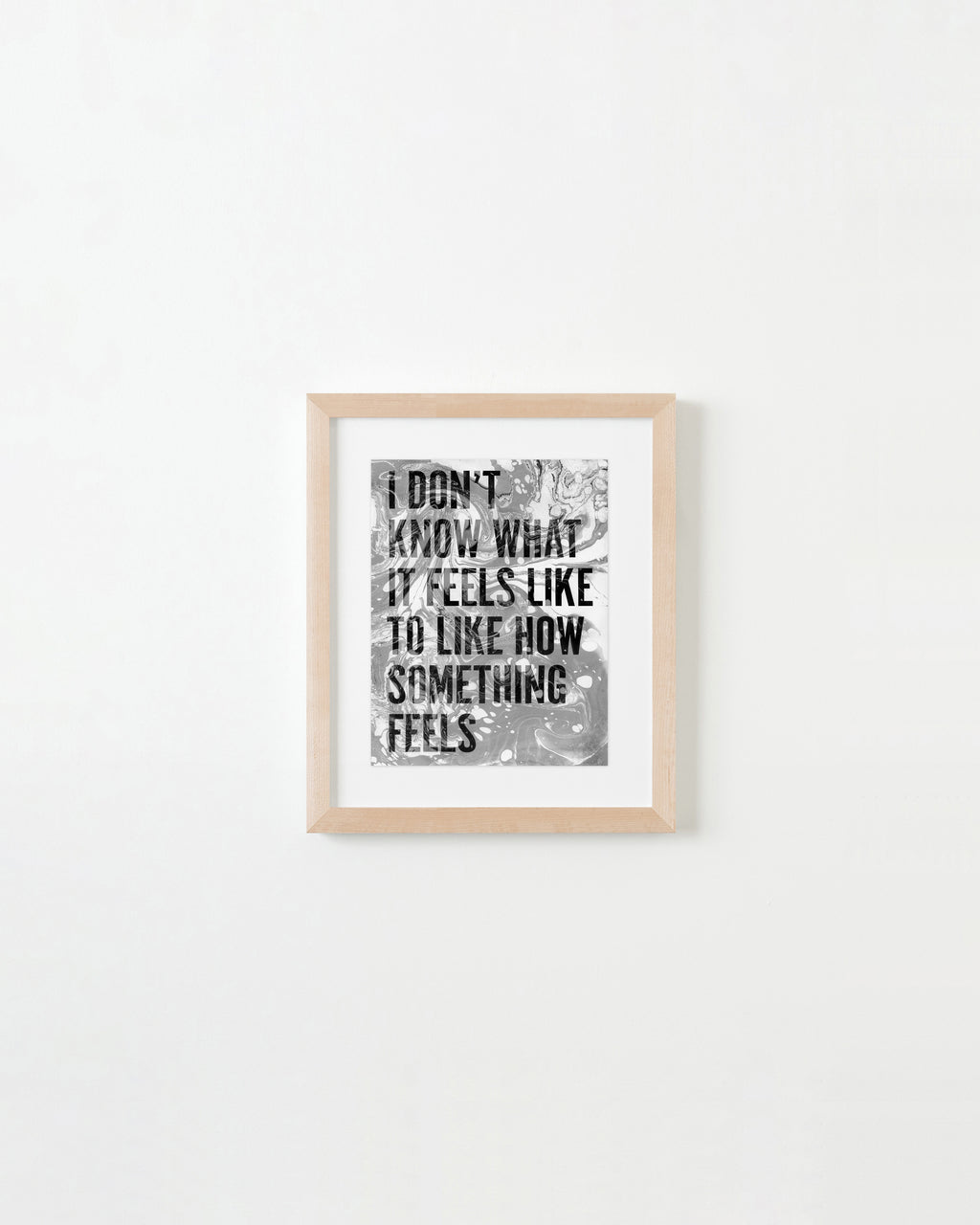 Painting by Ben Skinner titled "I Don't Know What It Feels Like To Like How Something Feels" - 4.