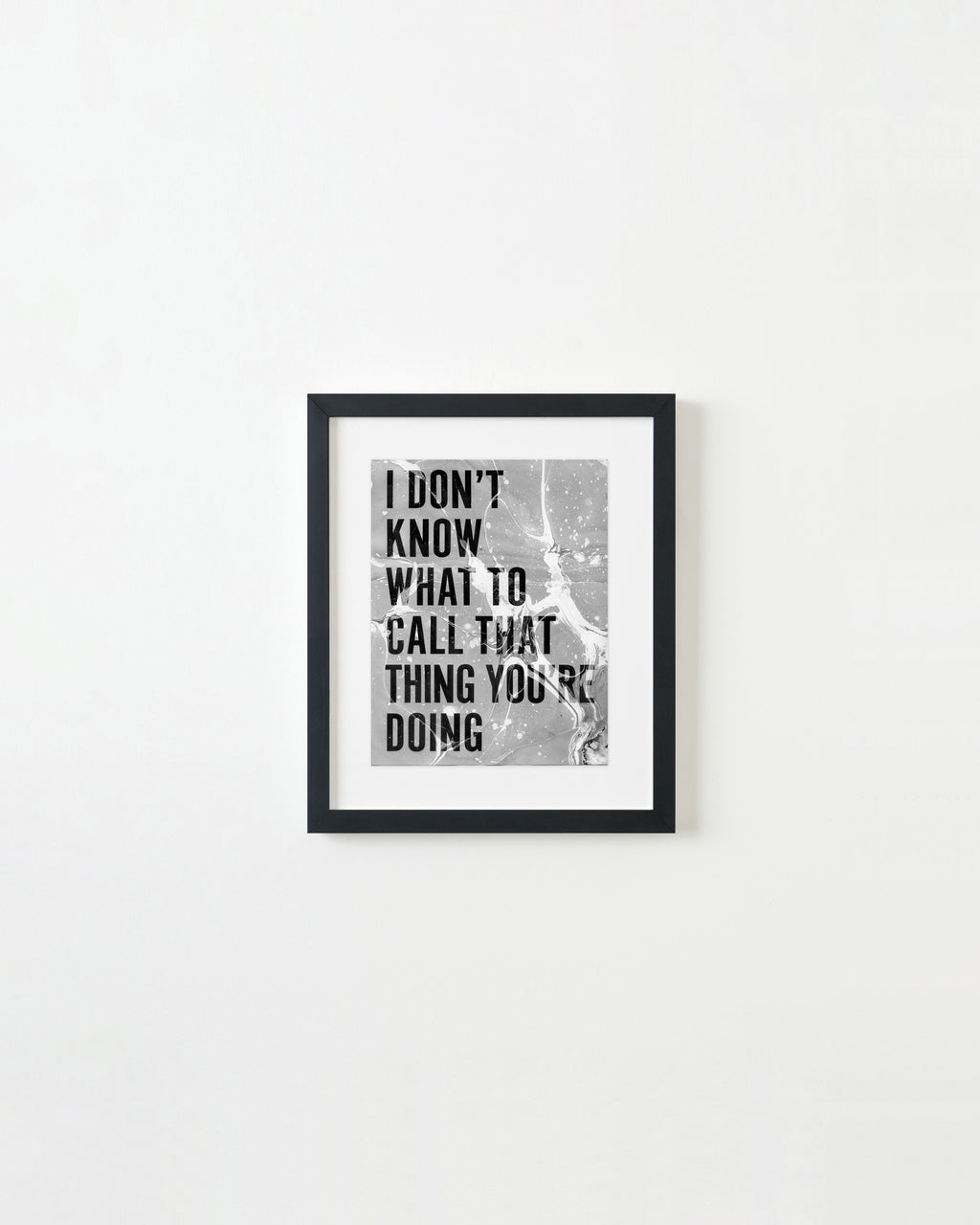 Painting by Ben Skinner titled "I Don't Know What To Call That Thing You're Doing" - 3.