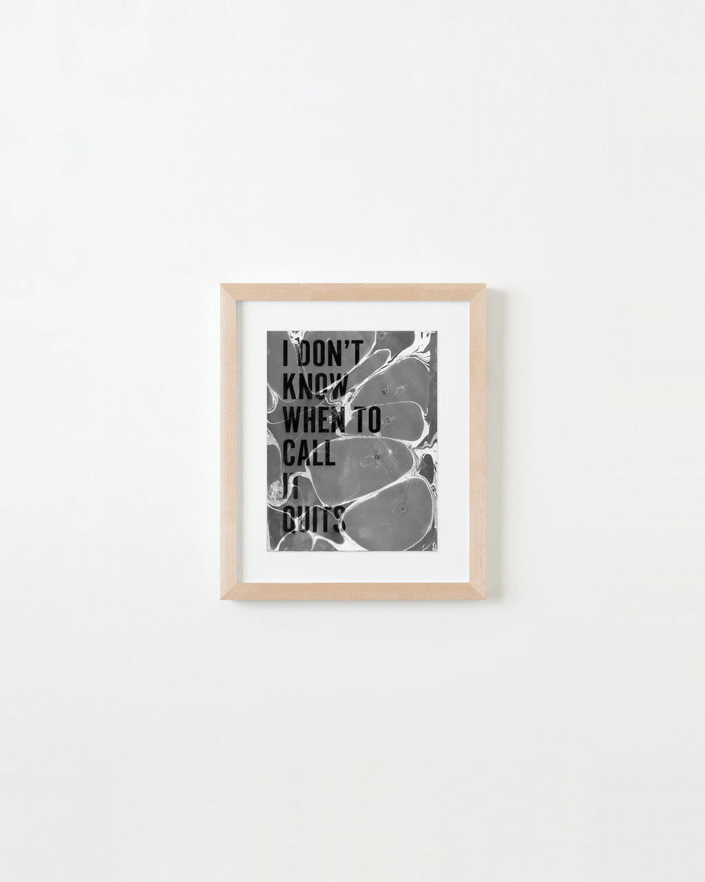 Painting by Ben Skinner titled "I Don't Know When To Call It Quits" - 4.