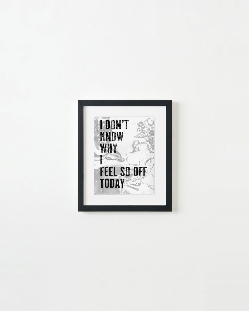Painting by Ben Skinner titled "I Don't Know Why I Feel So Off Today" - 3.