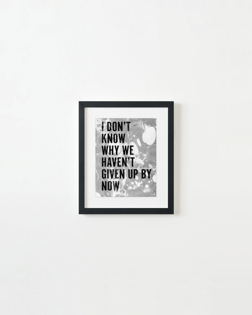 Painting by Ben Skinner titled "I Don't Know Why We Haven't Given Up By Now" - 3.