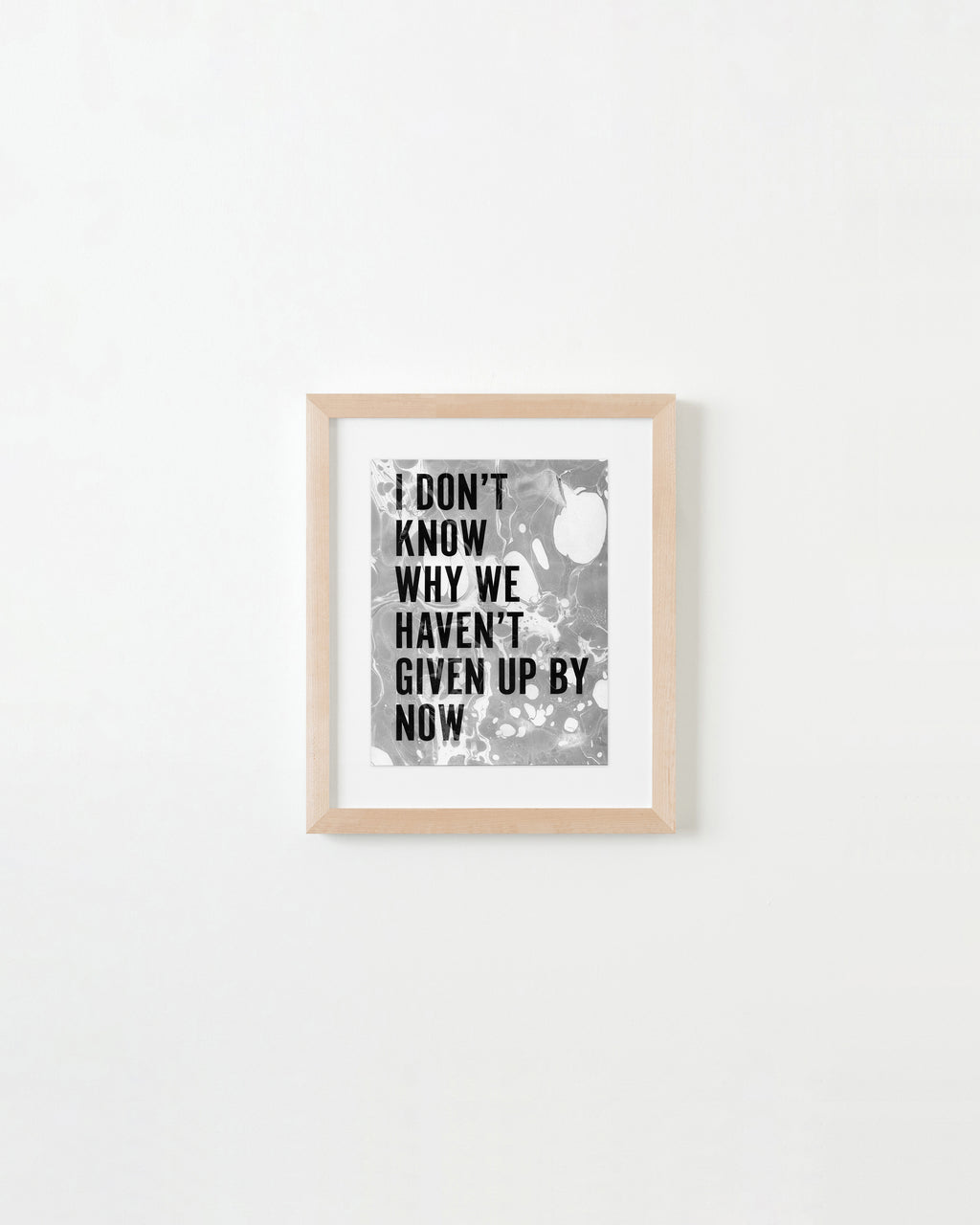 Painting by Ben Skinner titled "I Don't Know Why We Haven't Given Up By Now" - 4.