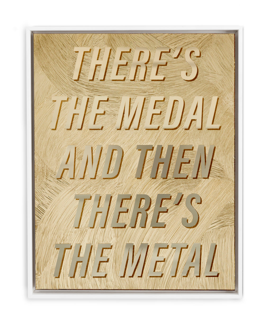 Mixed Media by Ben Skinner titled "There's The Metal" - 2.