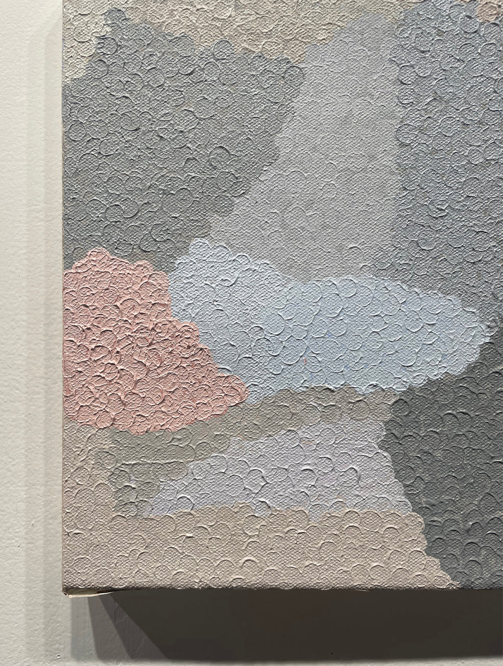 Painting by Misato Suzuki titled "Beyond Even No.2" - 4.