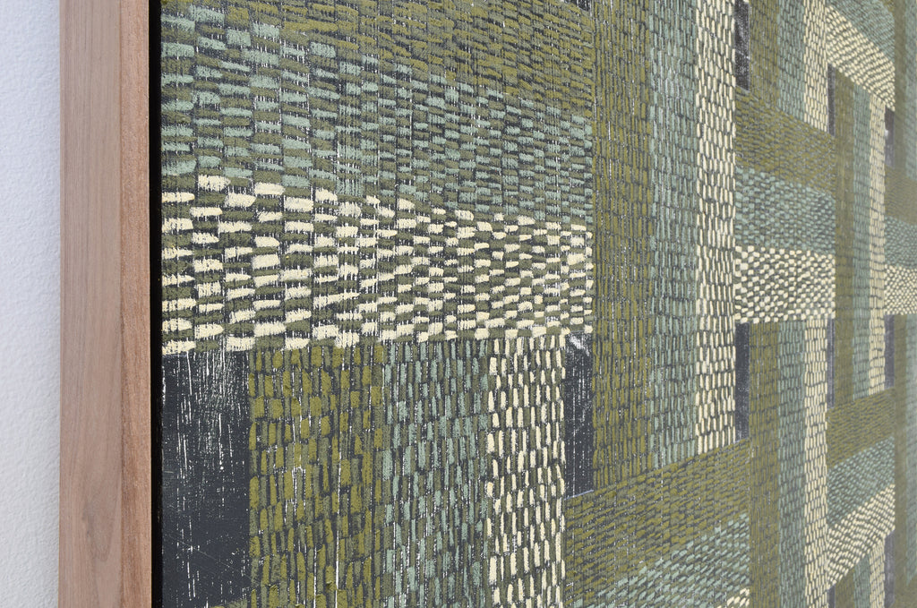 Drawing by Blake Aaseby titled "Green Eyes" - 3.