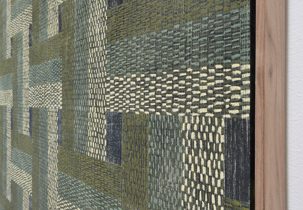 Drawing by Blake Aaseby titled "Green Eyes" - 4.