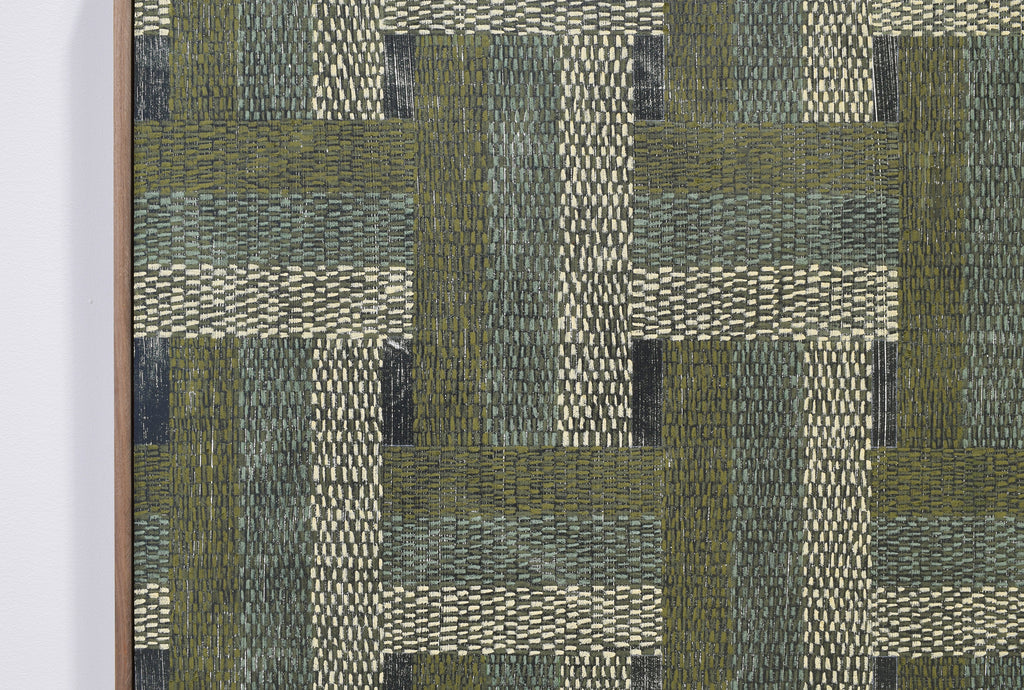 Drawing by Blake Aaseby titled "Green Eyes" - 5.