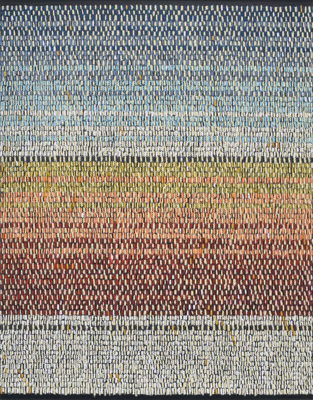 Drawing by Blake Aaseby titled "Off-Brand Heirloom (Serape Study #1)" - 2.
