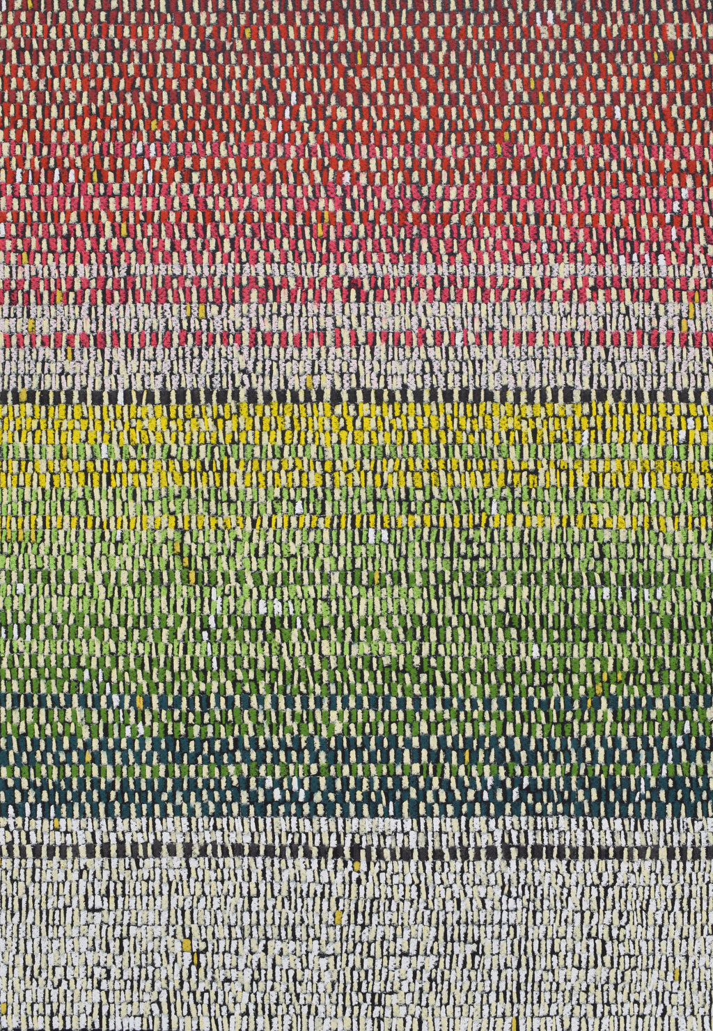 Drawing by Blake Aaseby titled "Off-Brand Heirloom (Serape Study #2)" - 3.