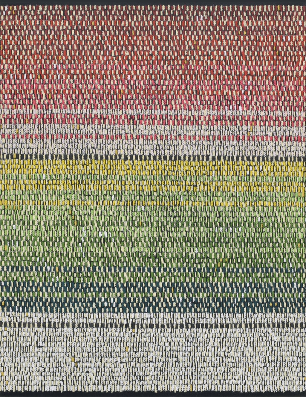 Drawing by Blake Aaseby titled "Off-Brand Heirloom (Serape Study #2)" - 2.