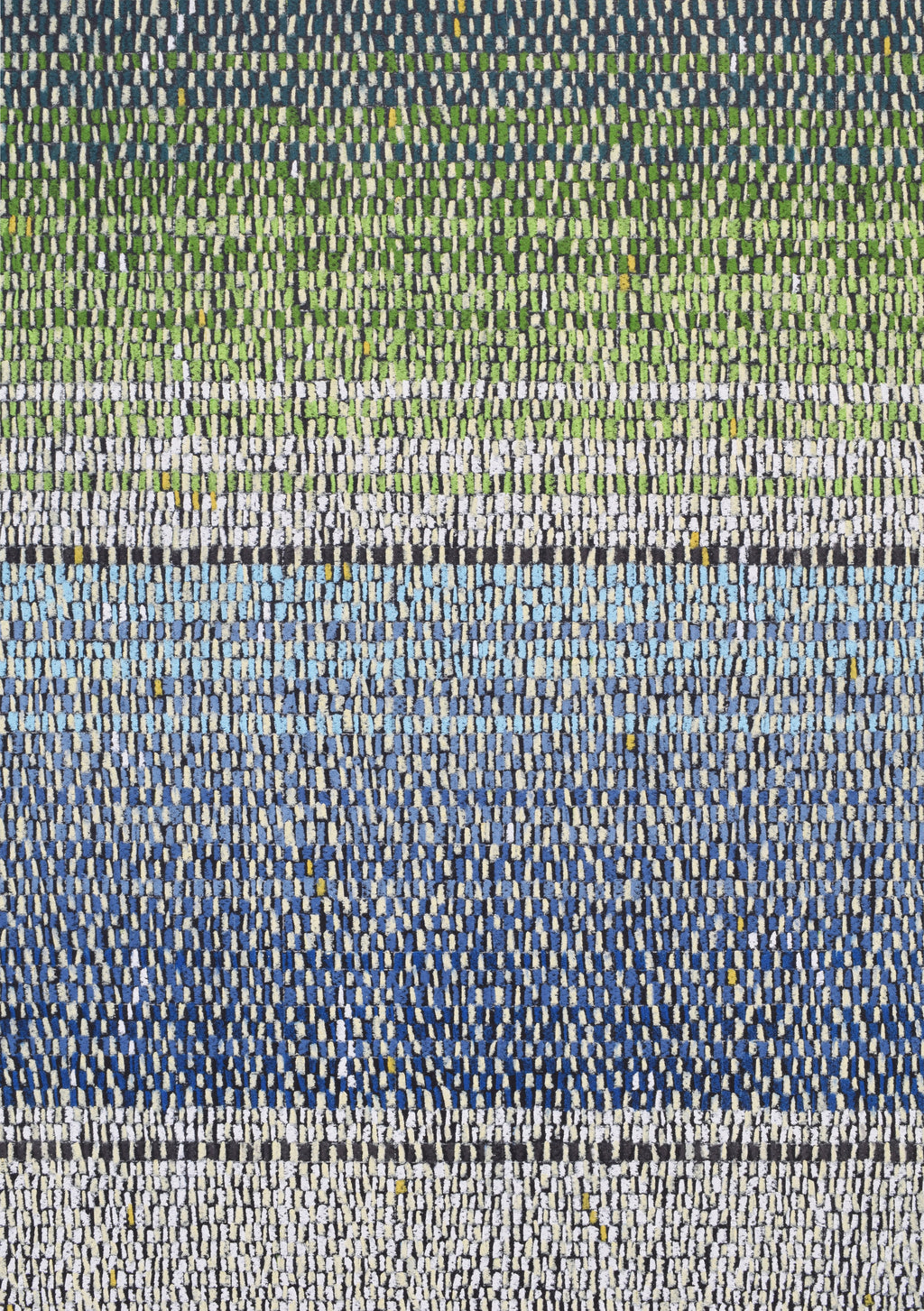 Drawing by Blake Aaseby titled "Off-Brand Heirloom (Serape Study #3)" - 3.
