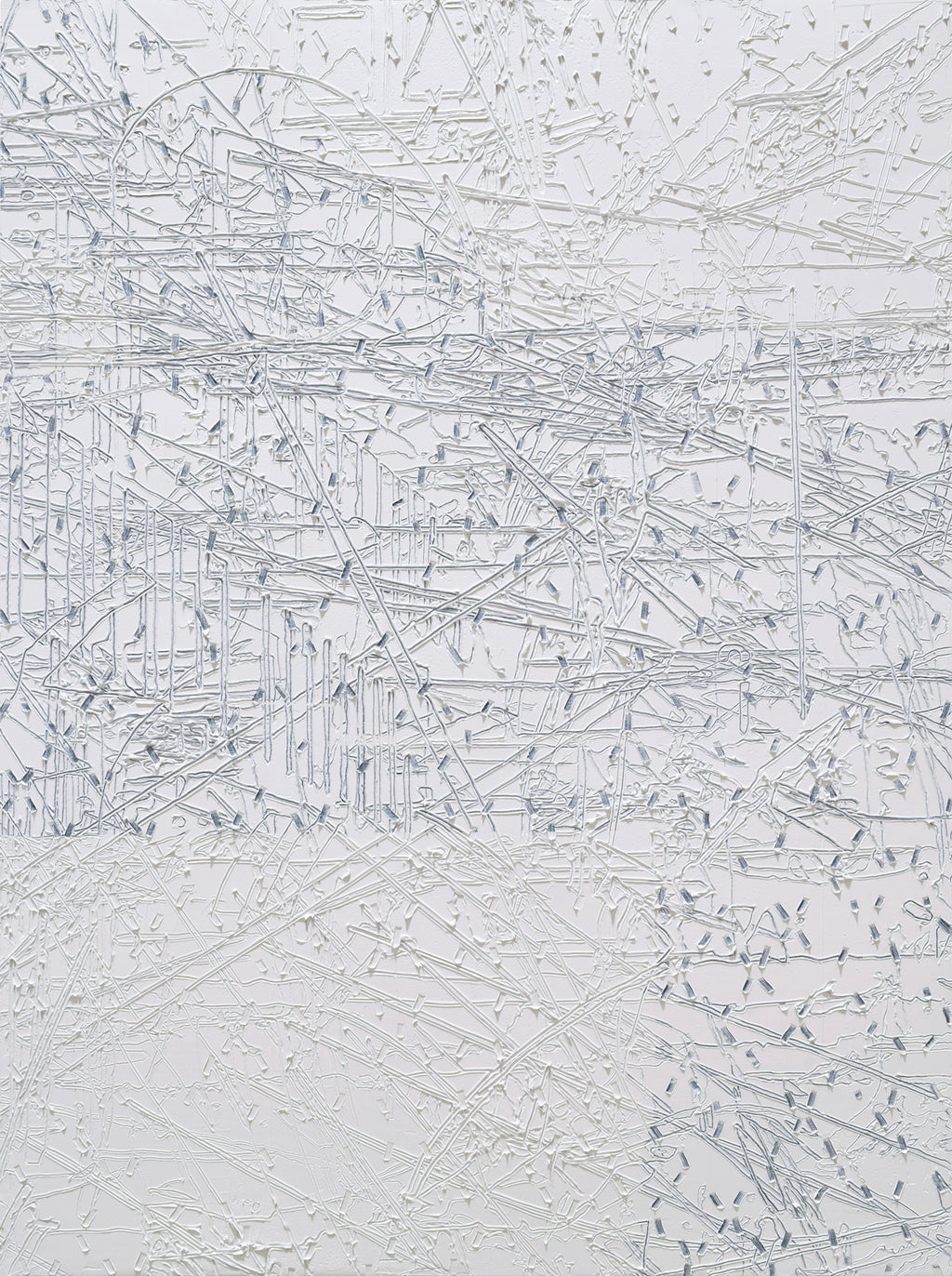 Painting by Blake Aaseby titled "Re Membered (Courtside)" - 2.