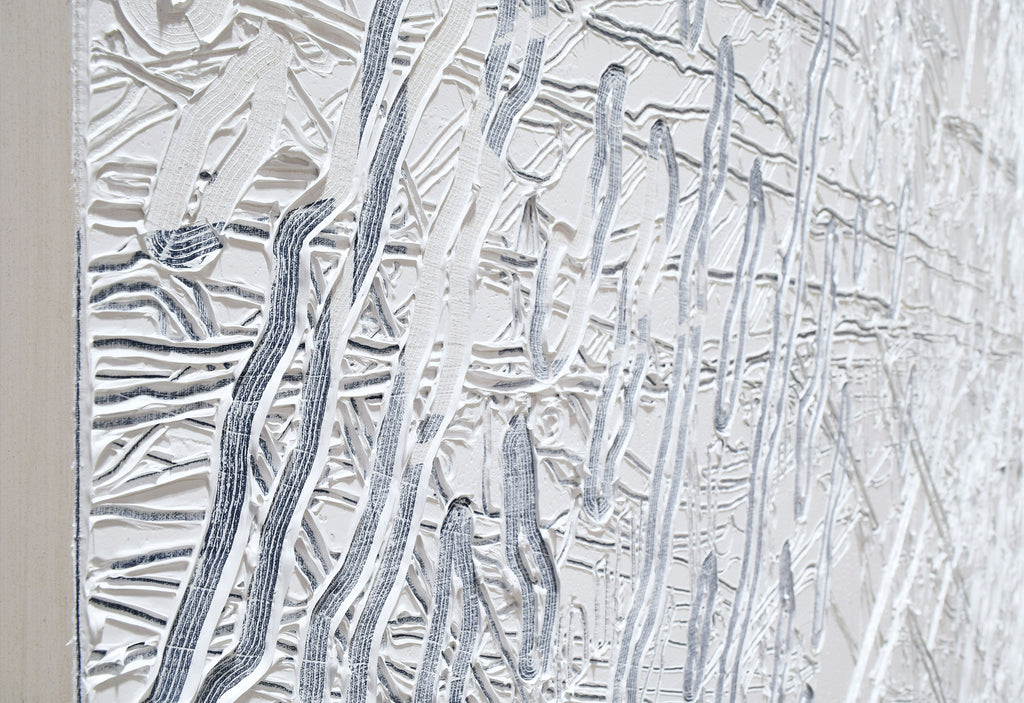 Painting by Blake Aaseby titled "Re Membered (Snack Shack)" - 4.