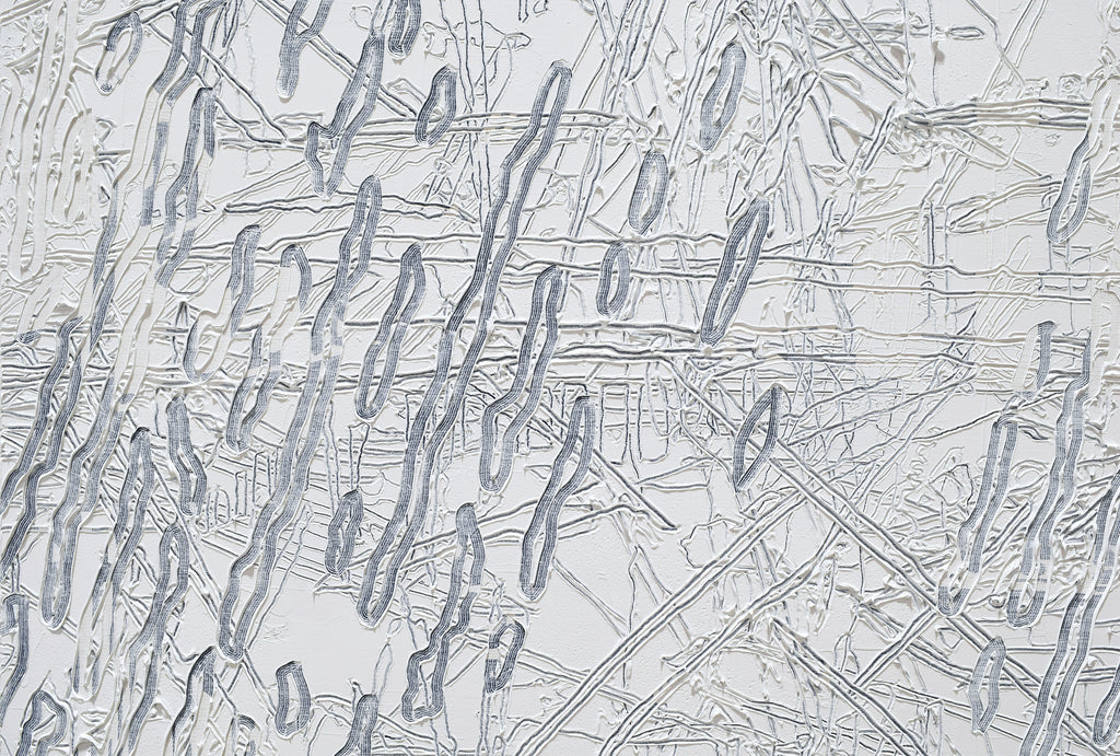 Painting by Blake Aaseby titled "Re Membered (Snack Shack)" - 5.